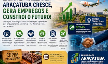 Desenvolvimento econômico avança com inovação, geração de empregos e desburocratização em Araçatuba